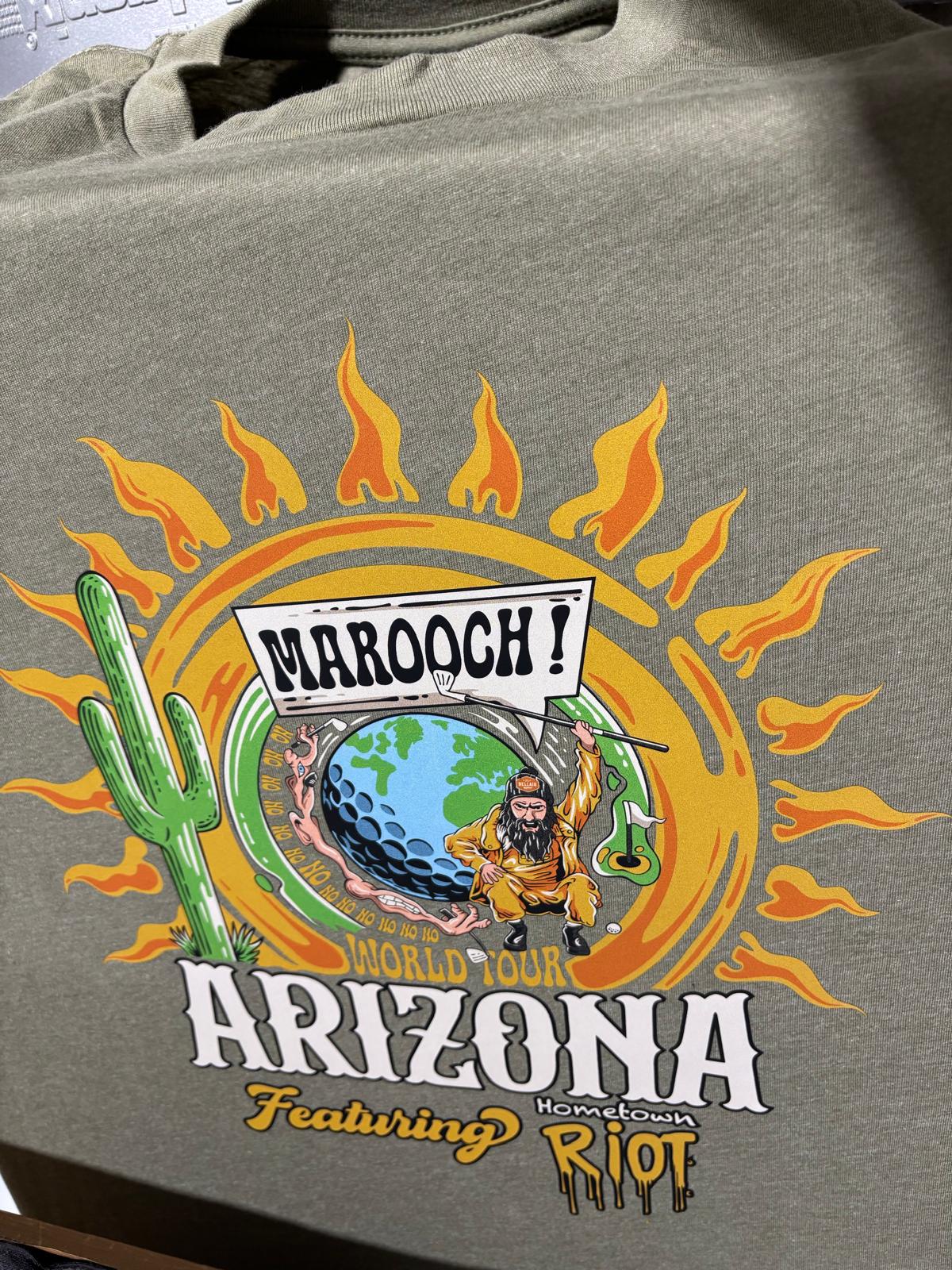 LIMITED EDITION ARIZONA WORLD TOUR TSHIRT